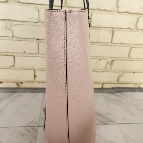 Kate Spade NY Grand Street Pink & Black Tote Bag Xl - Picture 4 of 16